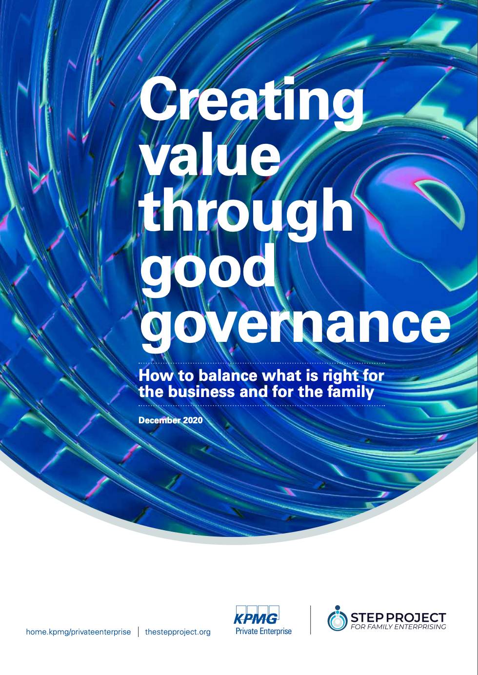 STEP Project "Creating Value Through Good Governance: How to balance what is right for the business and for the family" Article Cover